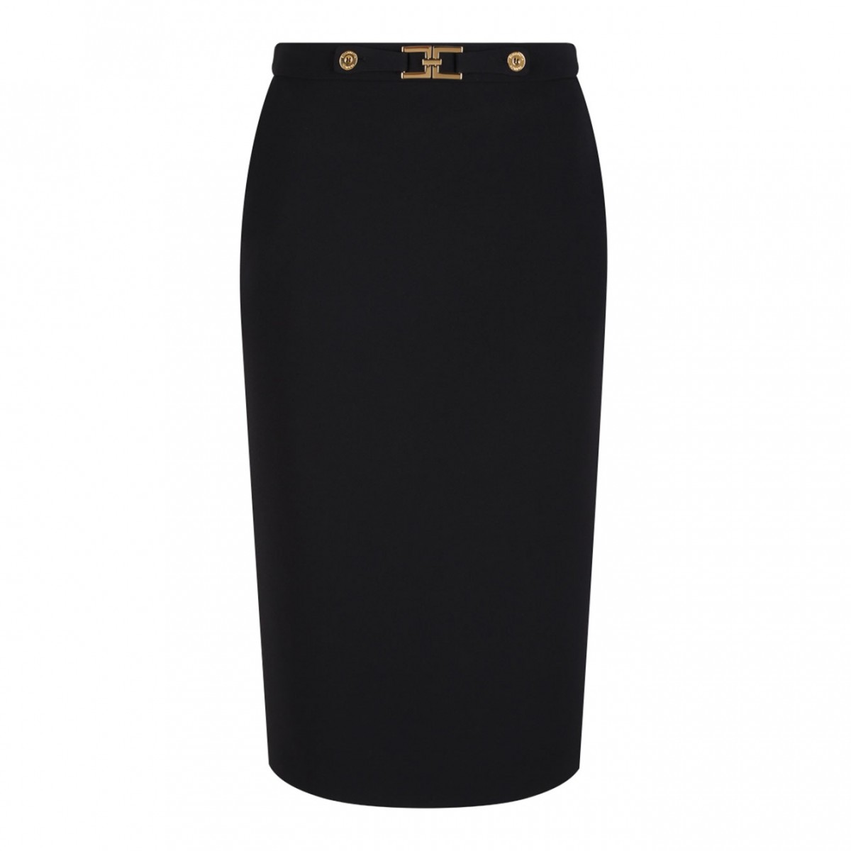 Black Skirt With Jewel Logo