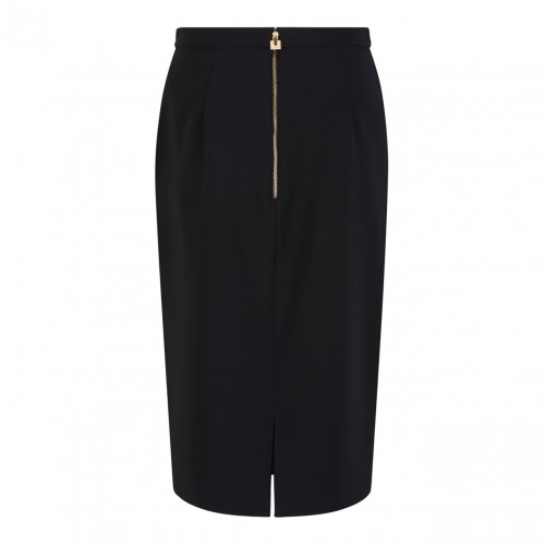 Black Skirt With Jewel Logo 2
