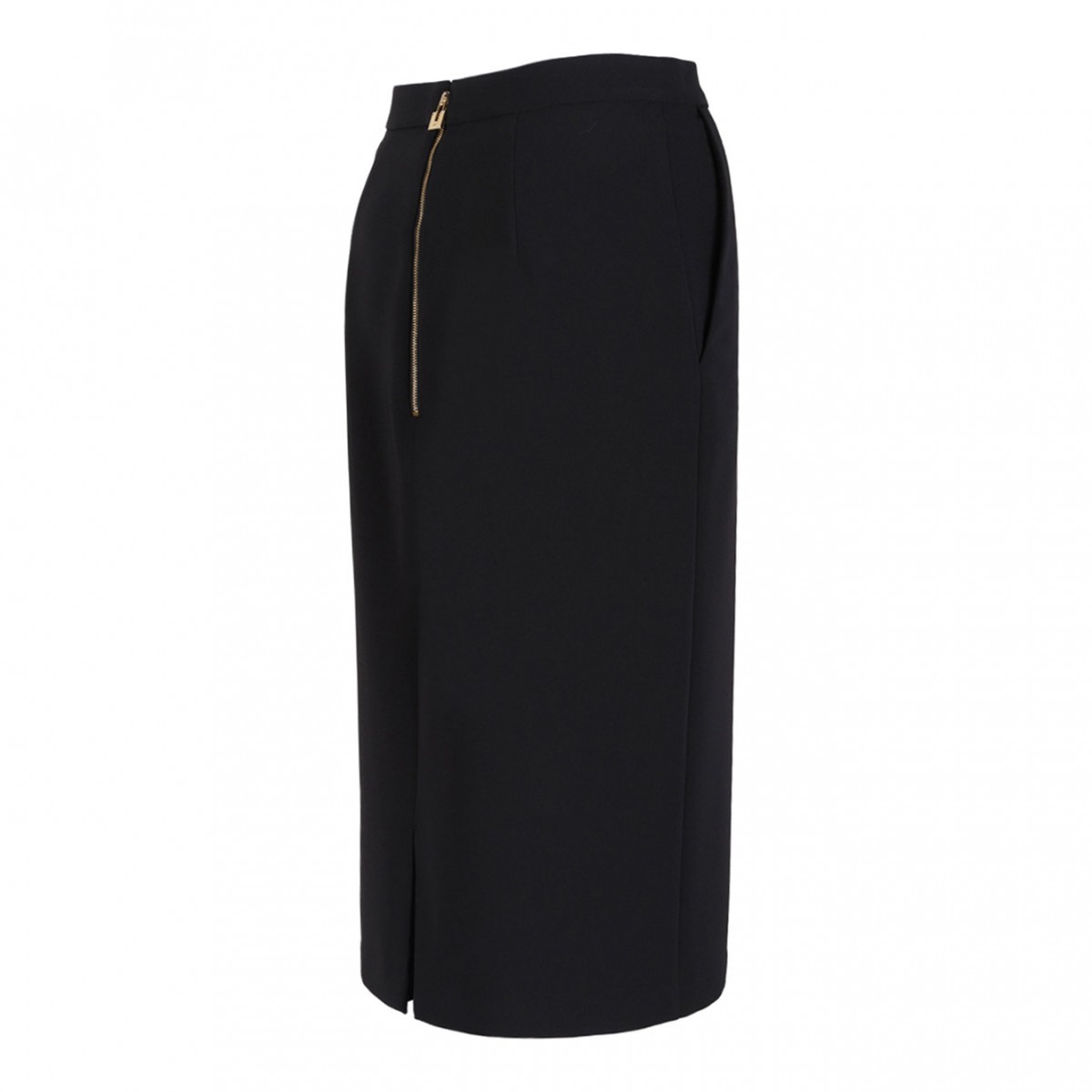 Black Skirt With Jewel Logo