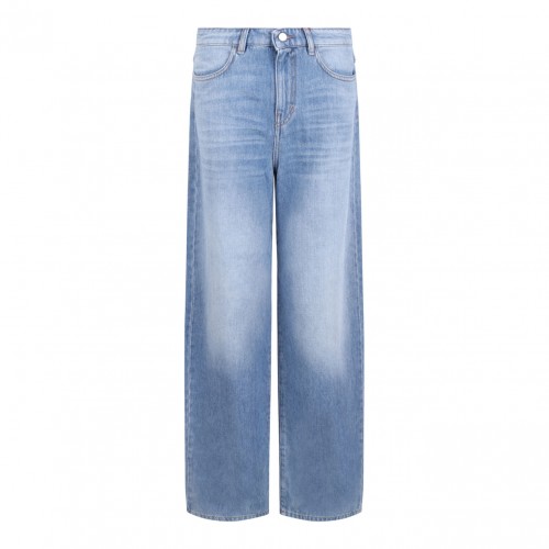 Light Blue Oversized Denim Jeans