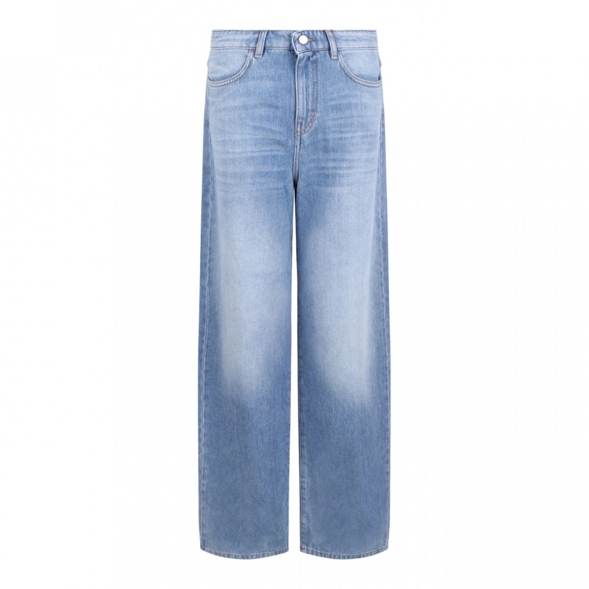 Light Blue Oversized Denim Jeans