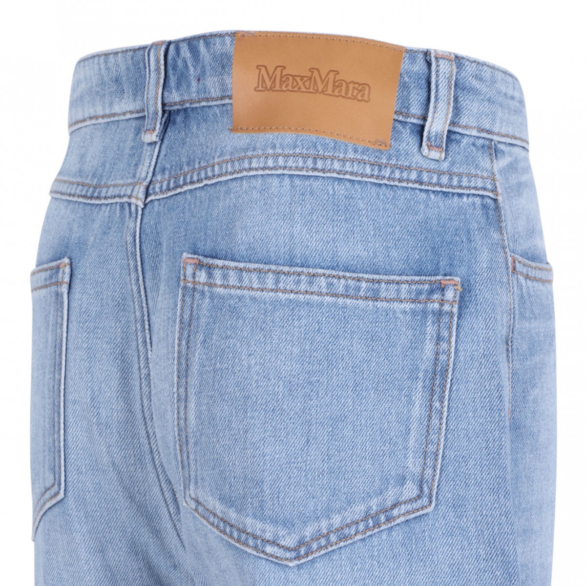 Light Blue Oversized Denim Jeans