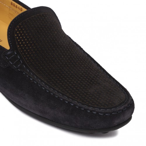 Navy Blue Portocervo Driver Loafer