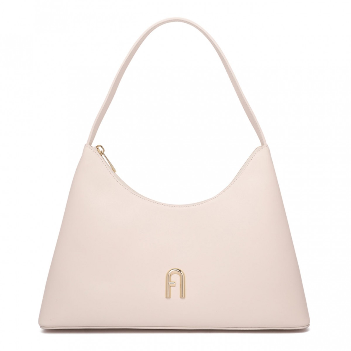 Cream Diamante Shoulder Bag