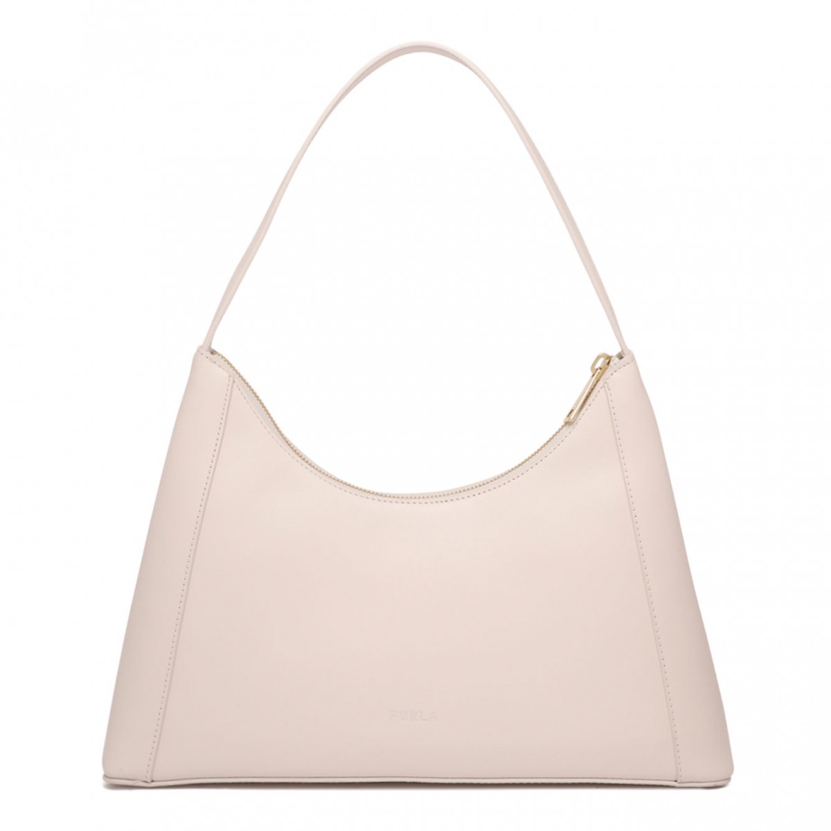 Cream Diamante Shoulder Bag