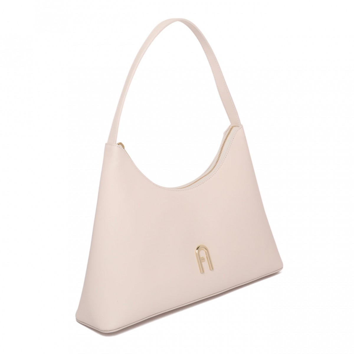 Cream Diamante Shoulder Bag