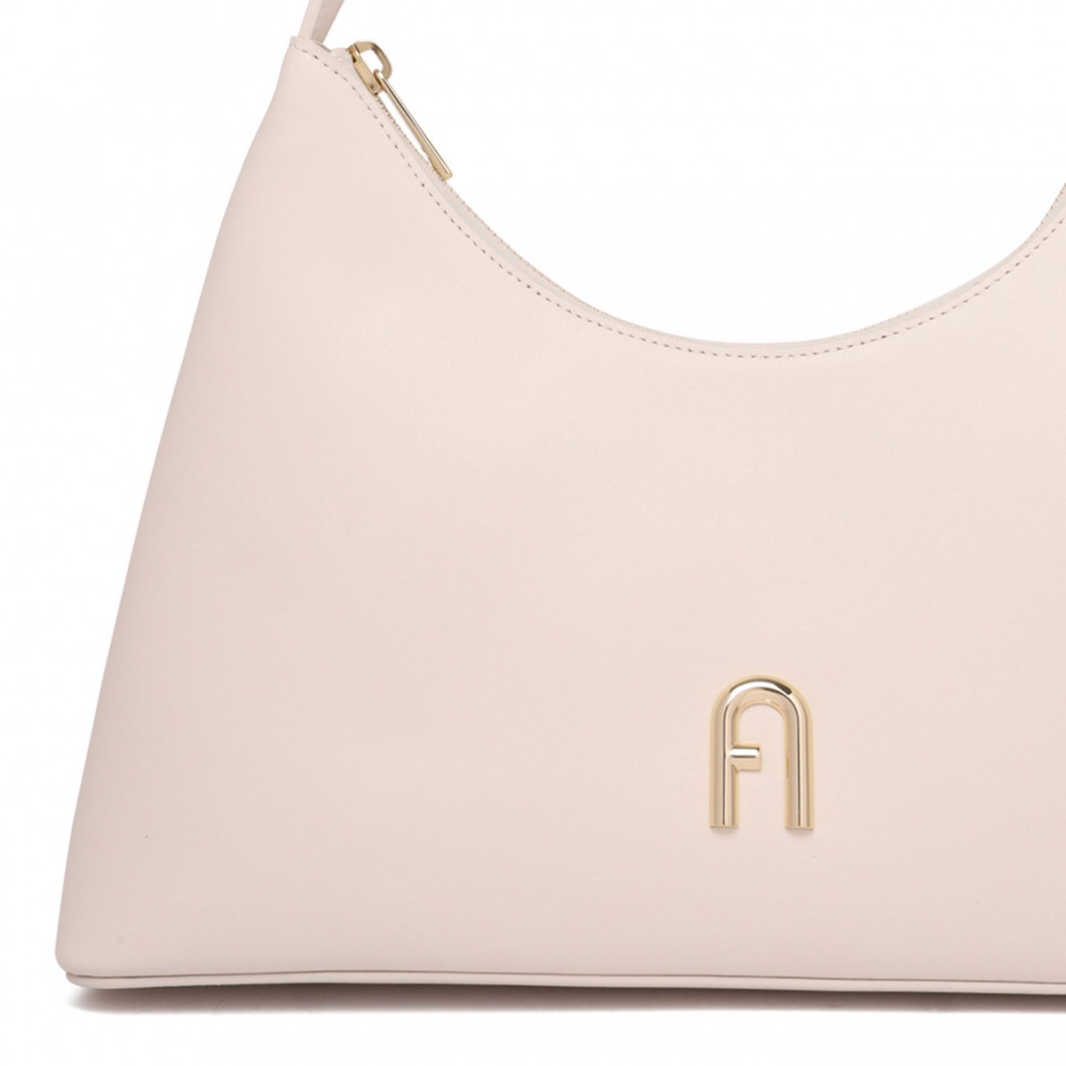 Cream Diamante Shoulder Bag