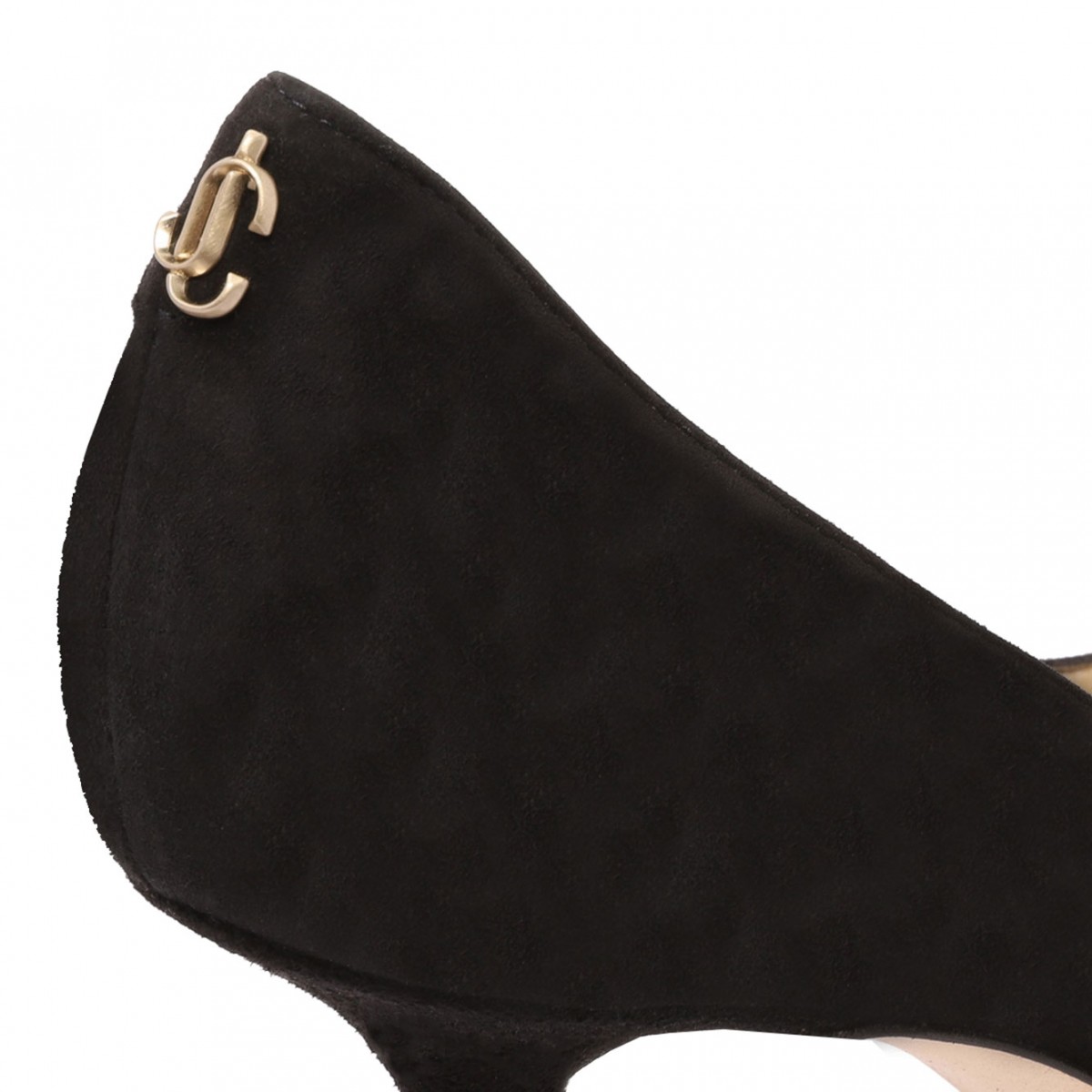 Black Love 85 Suede Pointed Pumps