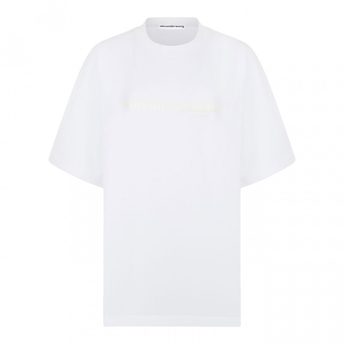 Vintage White Logo-Print T-Shirt