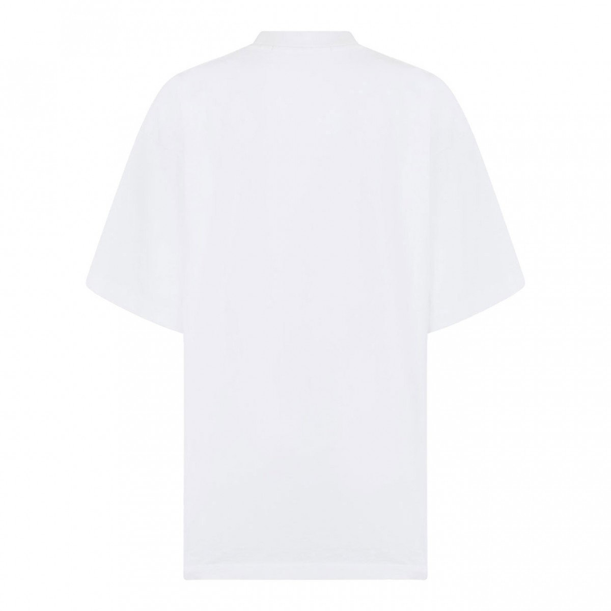Vintage White Logo-Print T-Shirt