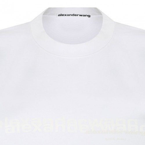 Vintage White Logo-Print T-Shirt