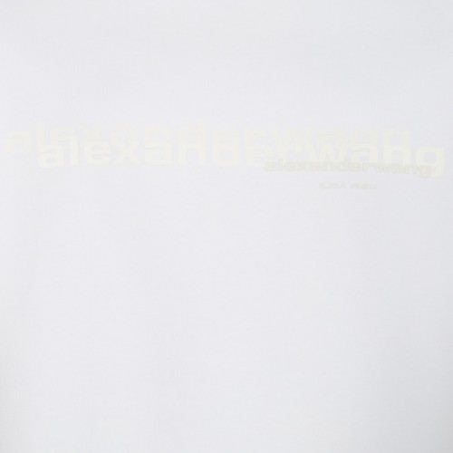 Vintage White Logo-Print T-Shirt