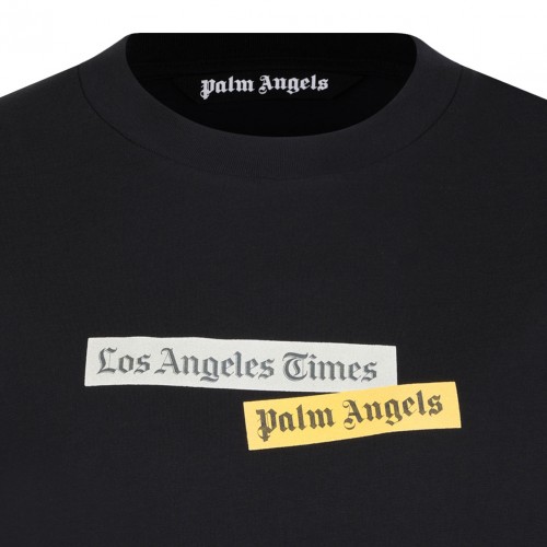 Black Logo Print T-Shirt