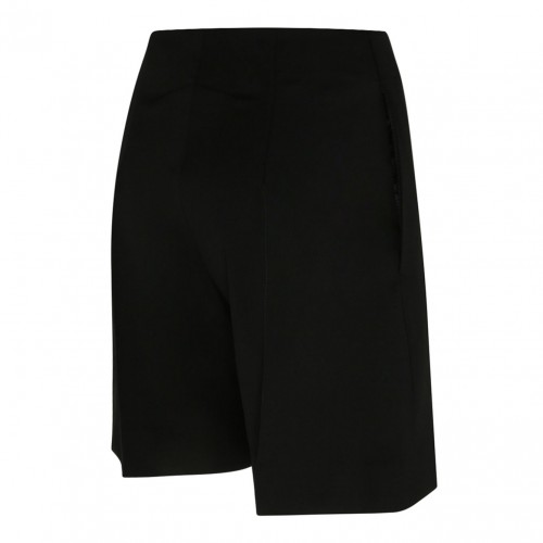 Patou Black Wool Shorts