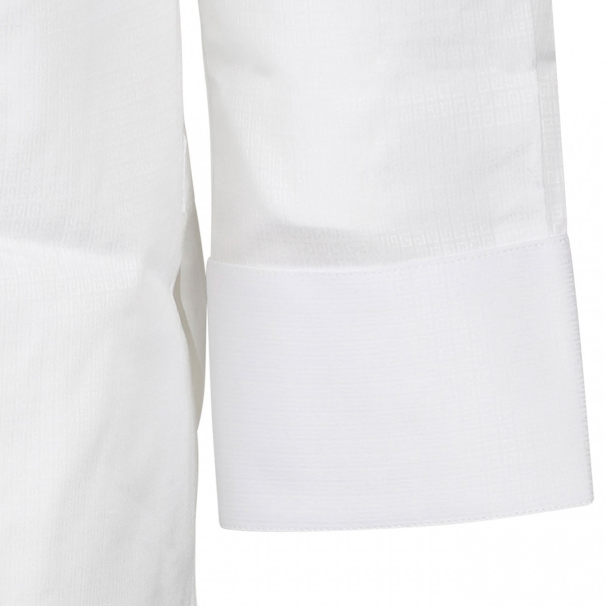 White Logo Plaque Shirt