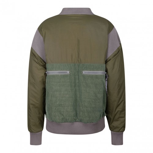 Military Green Bomber Jacket 2