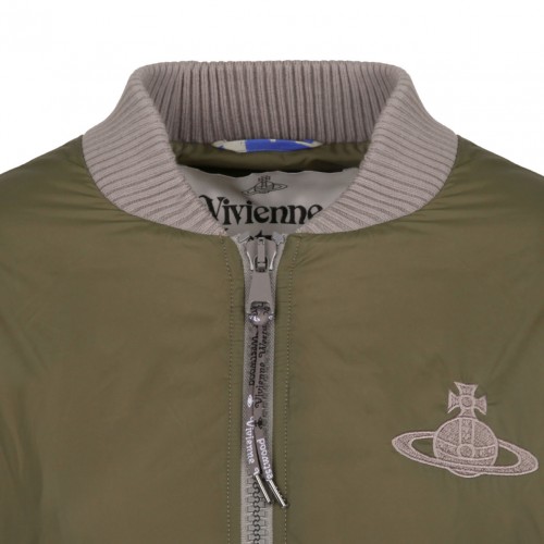 Military Green Bomber Jacket