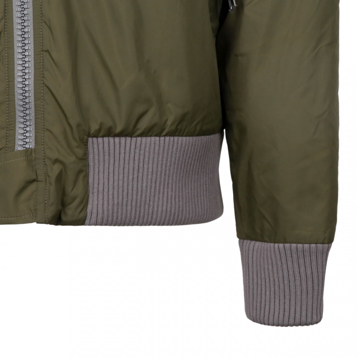 Military Green Bomber Jacket