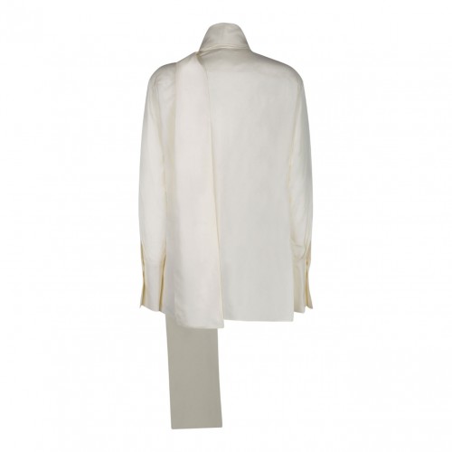 Cream Silk Blouse 2