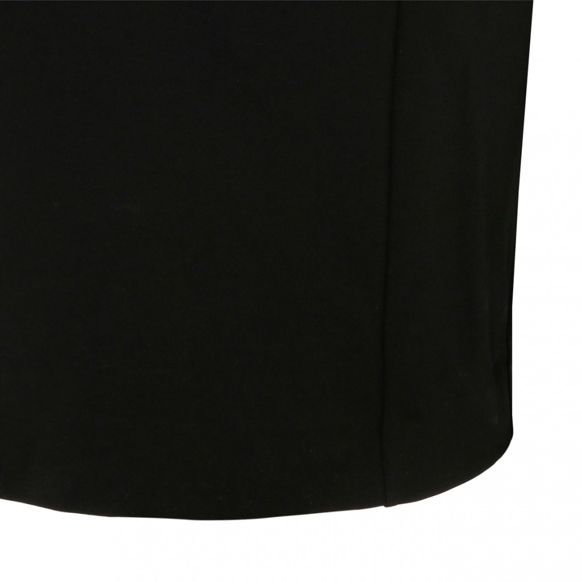 Black Long Sleeved Mid Dress