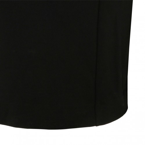 Black Long Sleeved Mid Dress