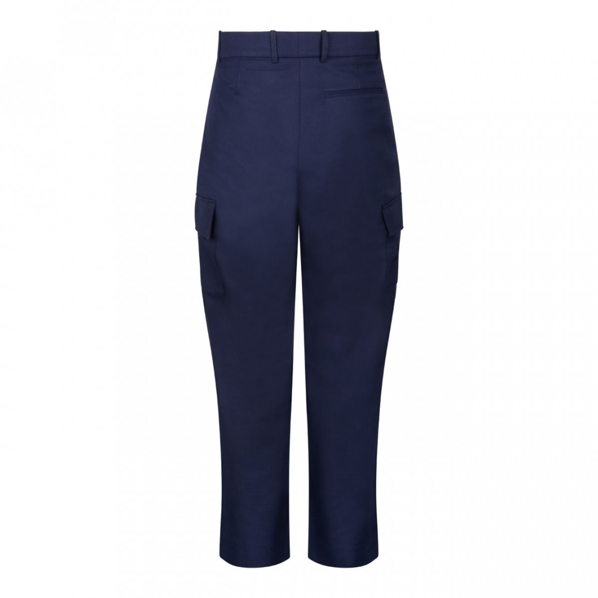Navy Blue Cargo Trousers