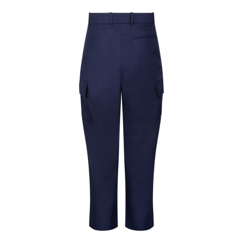 Navy Blue Cargo Trousers