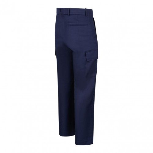 Navy Blue Cargo Trousers