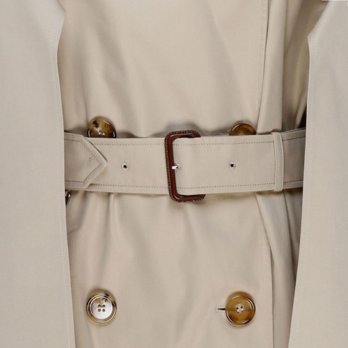 Burberry Honey Cotton Trench Coat