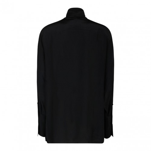 Black Silk Blouse