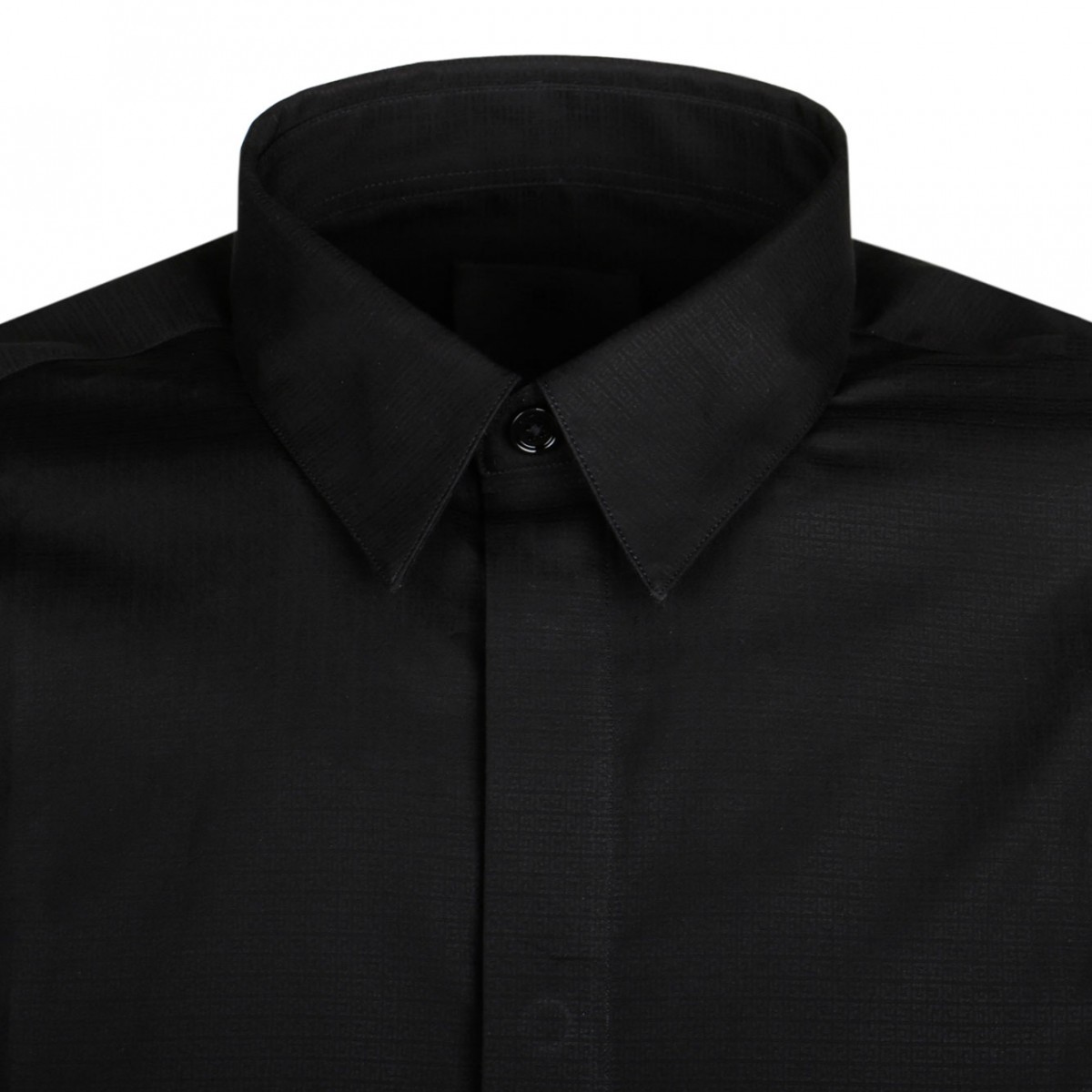 Black Logo Plaque Shirt