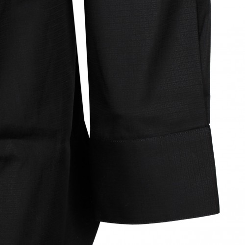 Black Logo Plaque Shirt