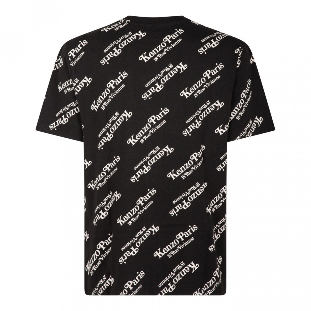 Kenzo Black Logo Print T-Shirt