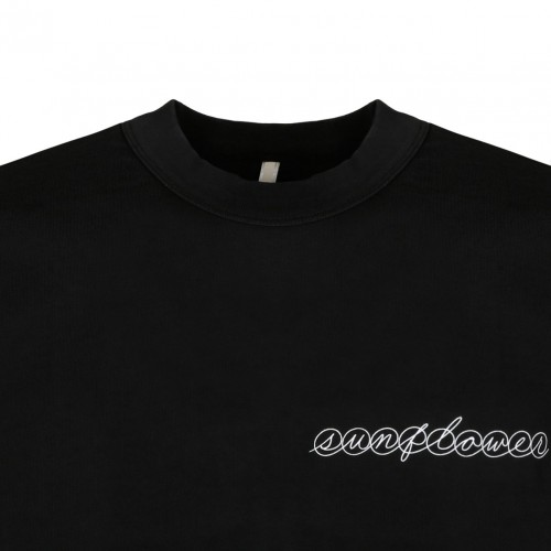 Black Logo Print T-Shirt
