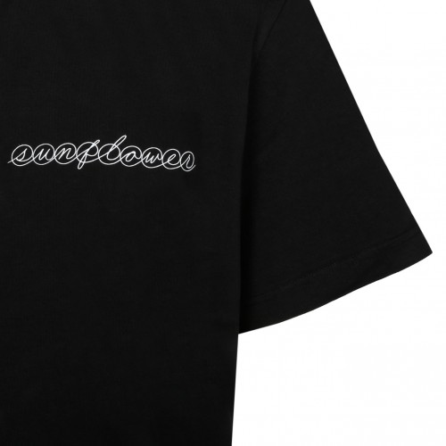 Black Logo Print T-Shirt