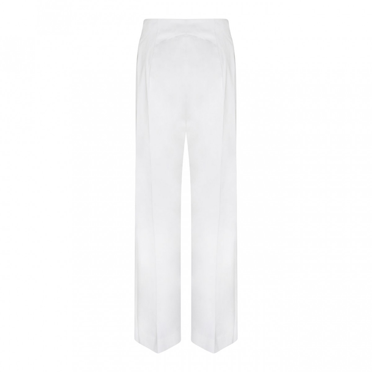 White Iconic Trousers