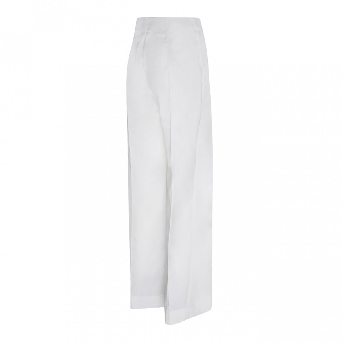 White Iconic Trousers