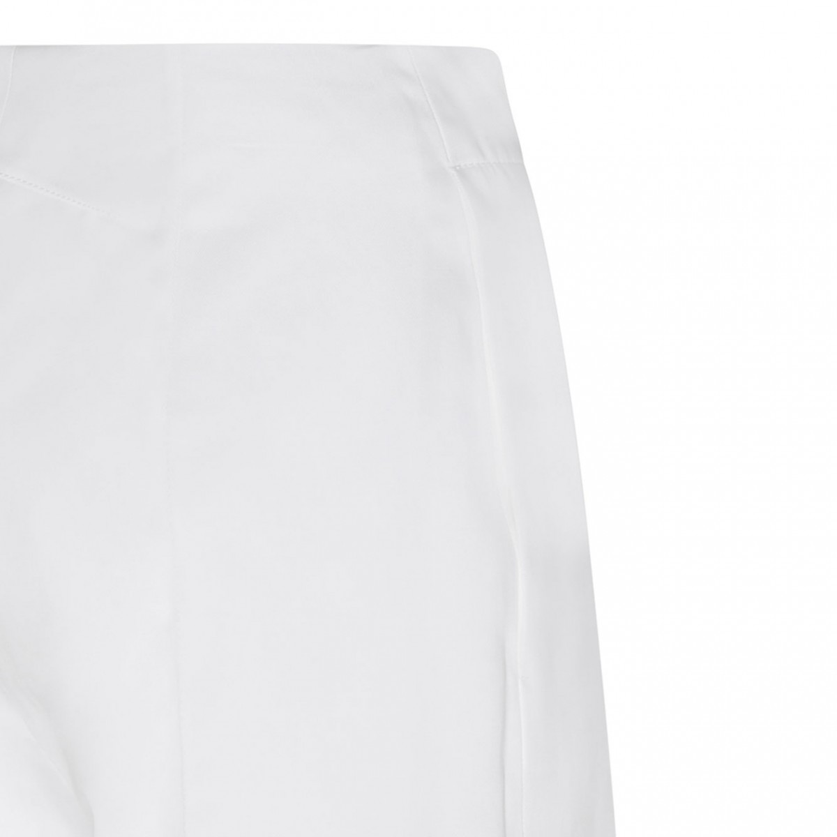 White Iconic Trousers