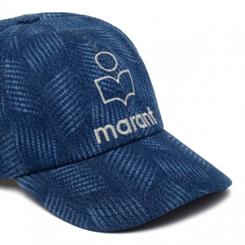 Blue Cotton Baseball Cap