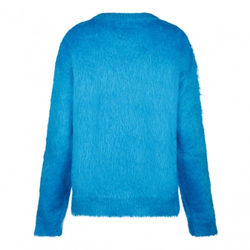 Blue Chunky Knit Jumper 2