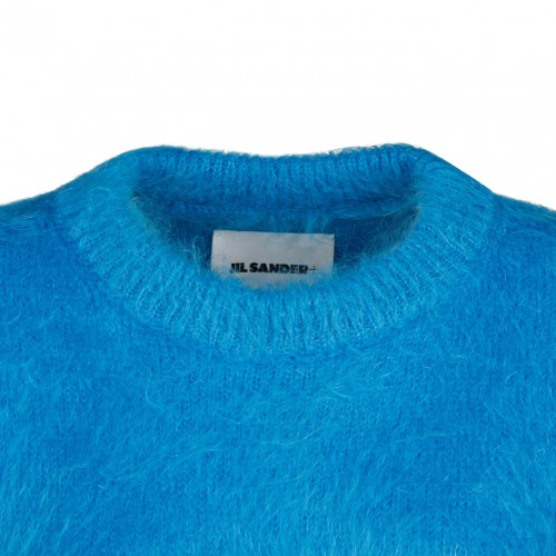 Blue Chunky Knit Jumper