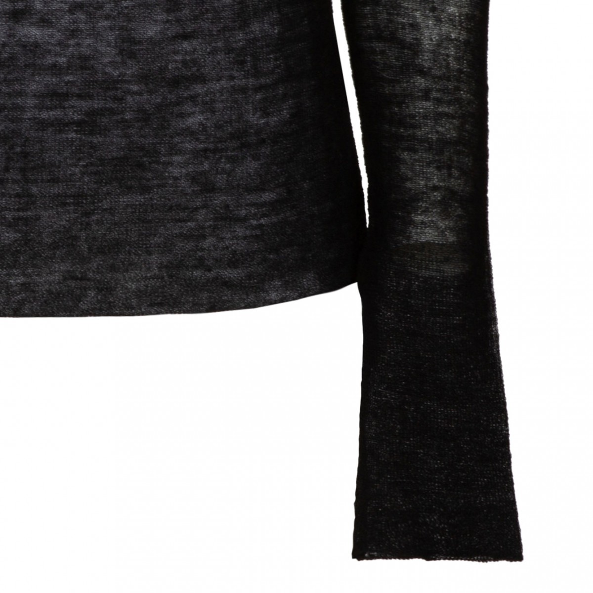 Black High Neck Sweater