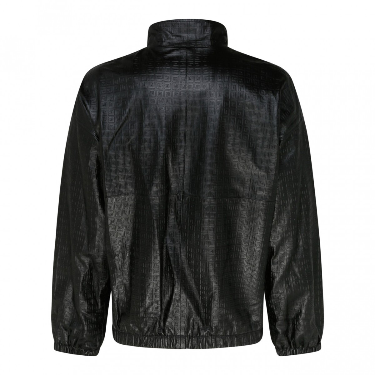 Black Nappa Leather 4G Jogging Jacket