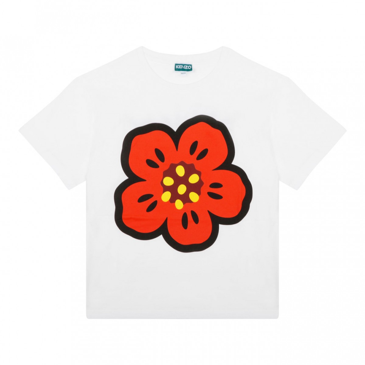 White Ikebana Iconic Boke T-Shirt