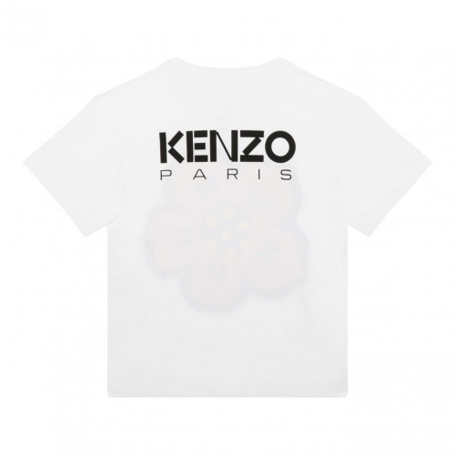 White Ikebana Iconic Boke T-Shirt