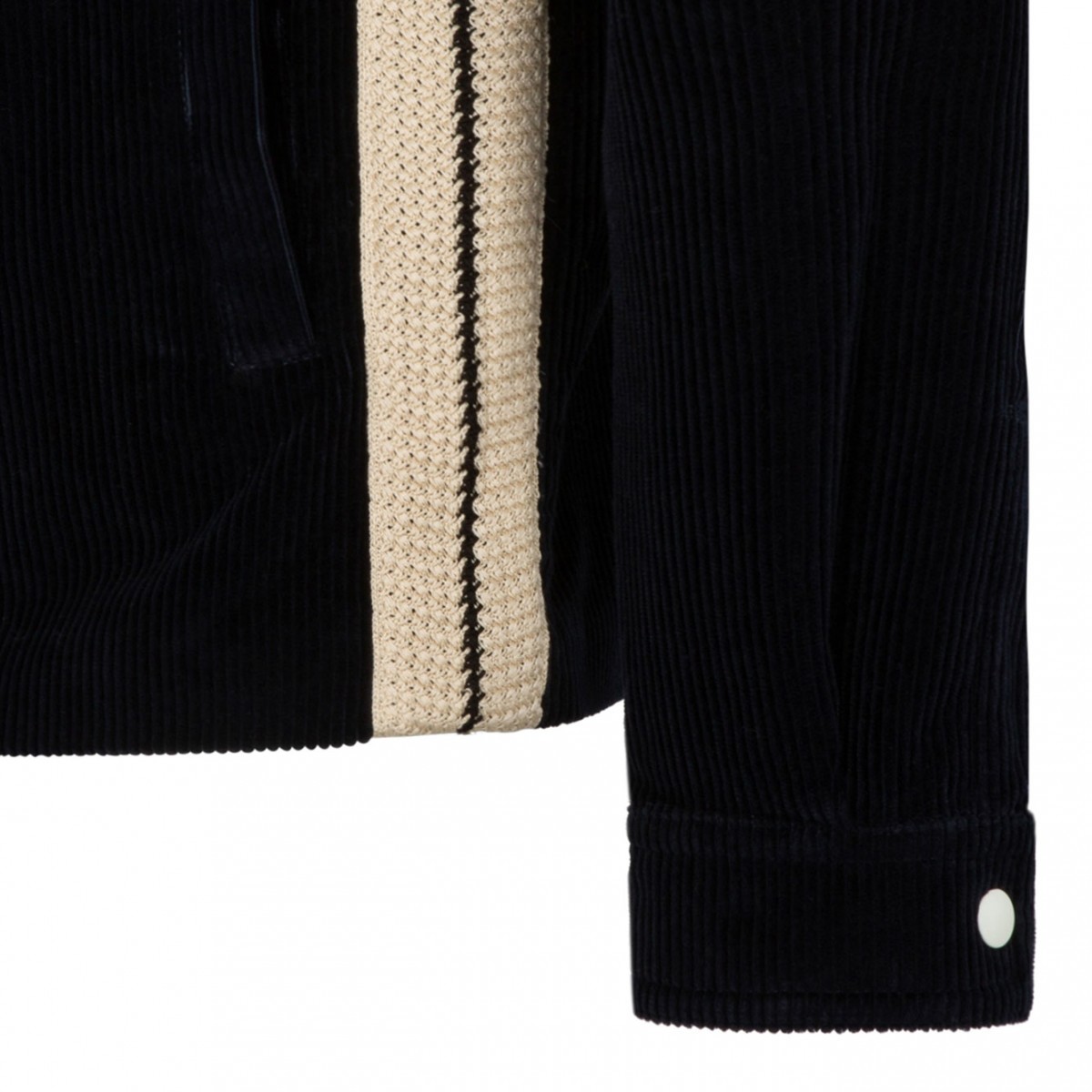 Black Coduroy Shirt Jacket