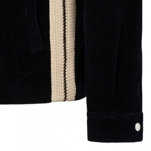 Black Coduroy Shirt Jacket