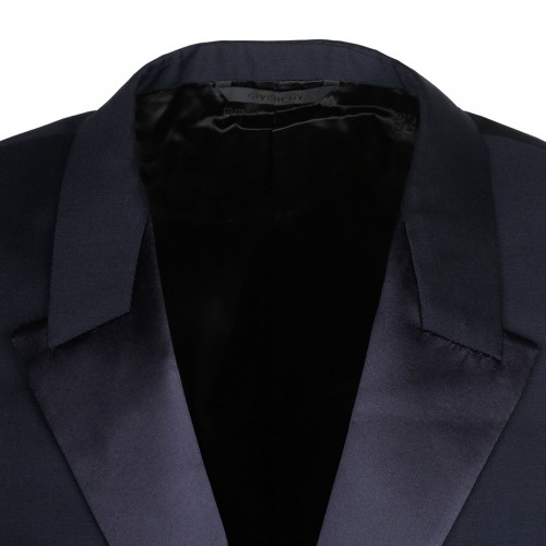 Night Blue Wool Blazer
