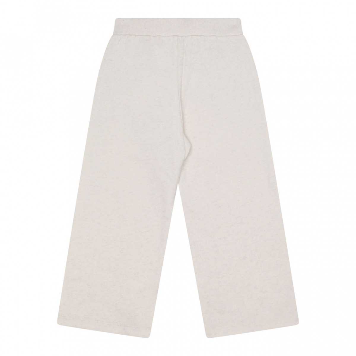 Light Beige Logo Embroidered Track Pants