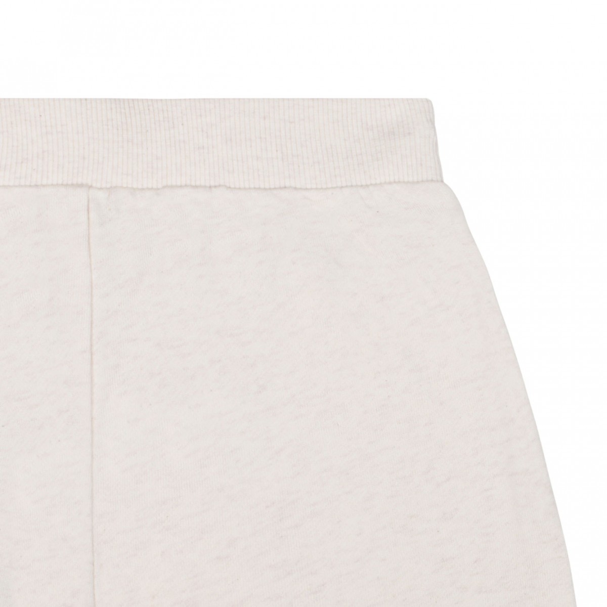 Light Beige Logo Embroidered Track Pants